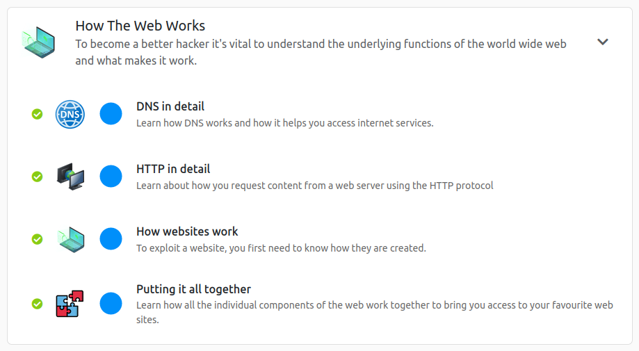How the Web Works Module