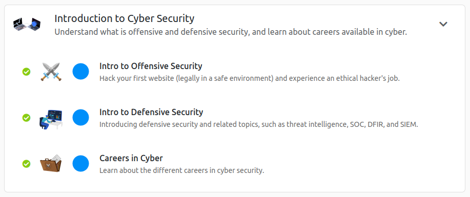 Introduction to Cyber Security Module